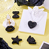 5Pcs 5 Styles Handmade Polymer Clay Pendants RB-BT0001-05D-7