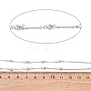 304 Stainless Steel Flat Round Link Chains CHS-H117-01P-2