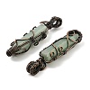 Natural Green Aventurine Pendants G-K338-28R-05-2