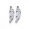 Tarnish Resistant 201 Stainless Steel Pendants LS-STAS-N092-13-2
