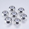 201 Stainless Steel Beads STAS-F145-06P-G-1