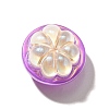 Electroplate UV Plating Opaque Fruit Resin Cabochons CRES-U004-03D-1