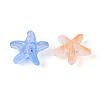 Frosted Glass Beads FGLA-T005-01M-2