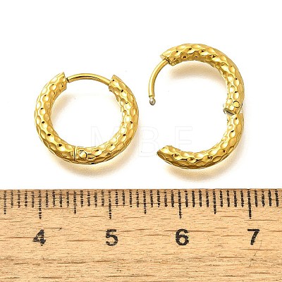 304 Stainless Steel Hoop Earrings for Women EJEW-M068-12D-G-1