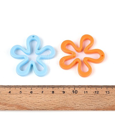 Opaque Acrylic Pendants SACR-T035-22M-1