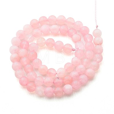 Natural Quartz Beads Strands G-N355-6mm-56-1