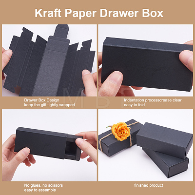 Kraft Paper Drawer Box CON-YW0001-02C-A-1