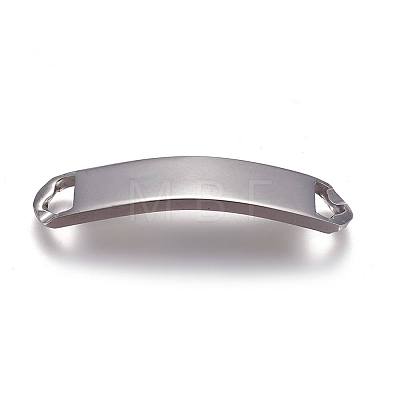 Tarnish Resistant 304 Stainless Steel Bar Links connectors LS-STAS-L222-36A-1