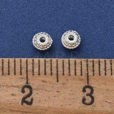925 Sterling Silver Beads STER-D300-24S-01-1