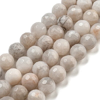 Natural Crazy Agate Beads Strands G-E571-A06-02-1