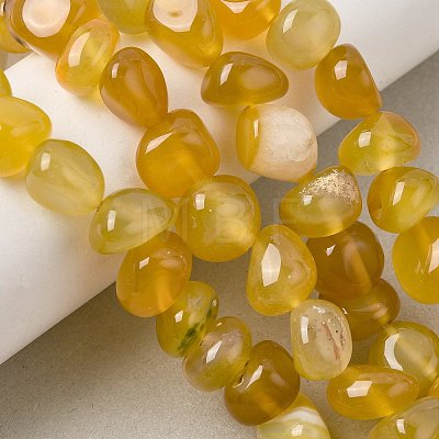 Natural Agate Beads Strands G-H295-B01-04-1