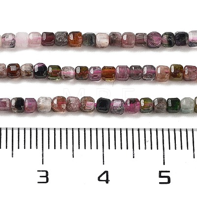 Natural Colorful Tourmaline Beads Strands G-H042-B28-01-1