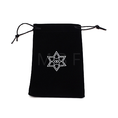 Velvet Jewelry Pouches Bags TP-WH0012-02B-1