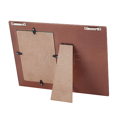 MDF Wood Photo Frames DIY-WH0231-047-1