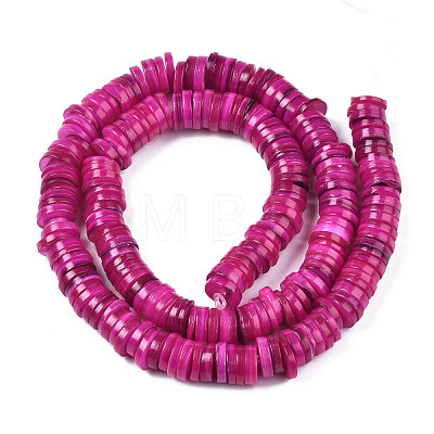 Natural Freshwater Shell Beads Strands BSHE-I016A-01E-1