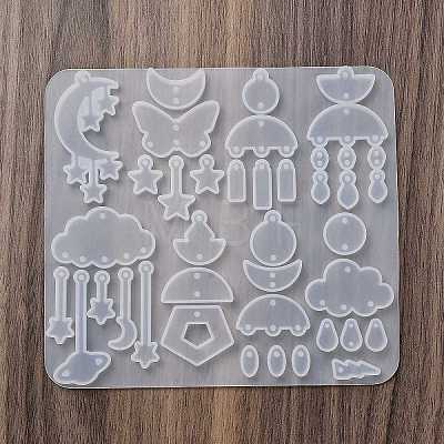 Earrings Pendants DIY Silicone Mold DIY-Q033-07A-1