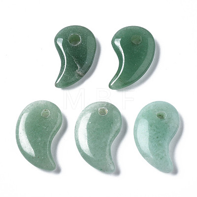 Natural Green Aventurine Pendants G-S356-17A-05-1