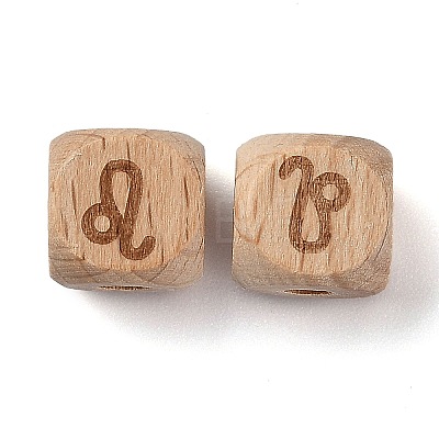 Natural Wood Constellation Beads LS-WOOD-M002-05-1