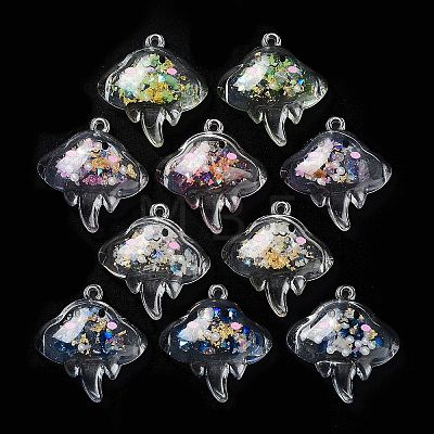 Luminous Transparent Acrylic Pendants X-TACR-F006-01-1