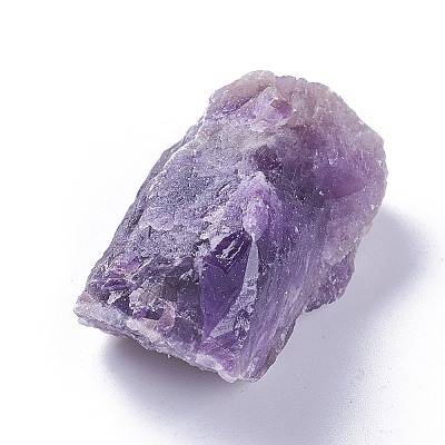 Raw Rough Natural Amethyst Nuggets Beads G-XCP0001-19-1