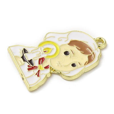 Medical Theme Alloy Enamel Pendants ENAM-U0001-02C-1