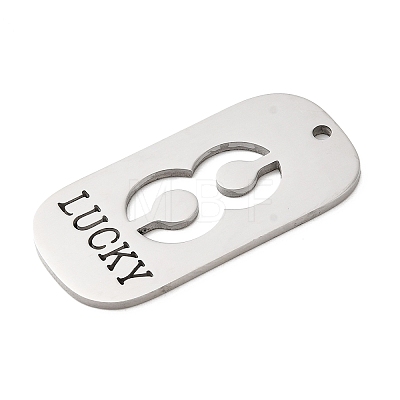 304 Stainless Steel Pendants STAS-D200-02I-P-1
