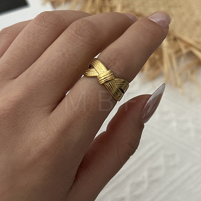 Brass Cuff Open Rings for Women KK-CBA8D1E-02D-G-1