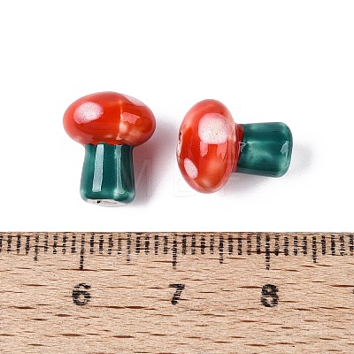 Handmade Porcelain Beads PORC-N012-03D-1
