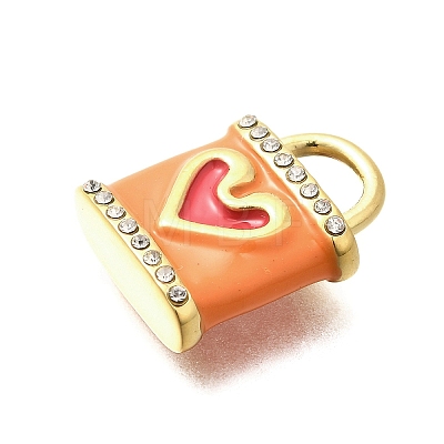 304 Stainless Steel Pendants STAS-Q337-07G-1