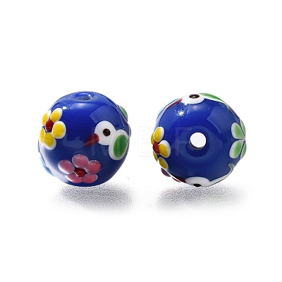 Handmade Lampwork Beads LAMP-K042-06C-1