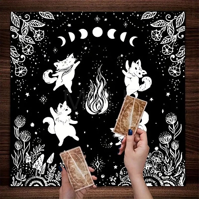 Polyester Tarot Tablecloth for Divination PW-WG8F0C9-01-1