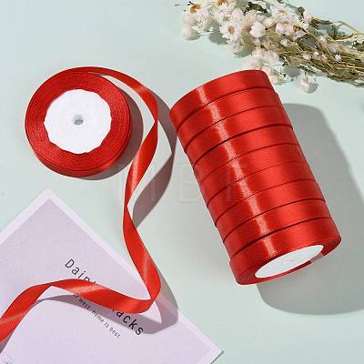 Single Face Solid Color Satin Ribbon SRIB-S051-15mm-026-1