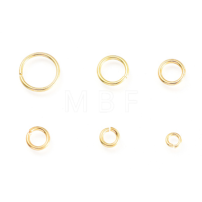 Brass Jump Rings KK-JQ0001-01G-1