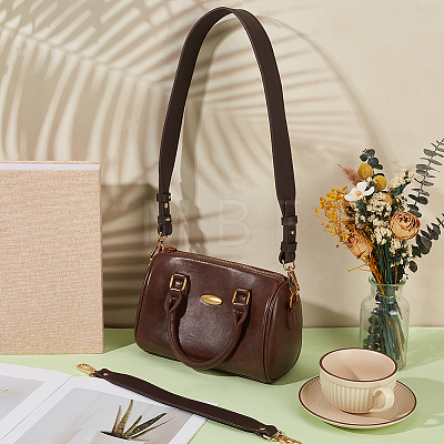2Pcs 2 Styles PU Leather Bag Handles DIY-CL0002-67B-1