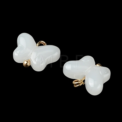 Alloy Glass Pendants GLAA-P080-01G-03-1