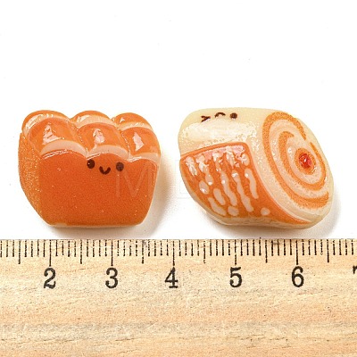 Opaque Resin Imitation Food Decoden Cabochons RESI-G100-01A-1