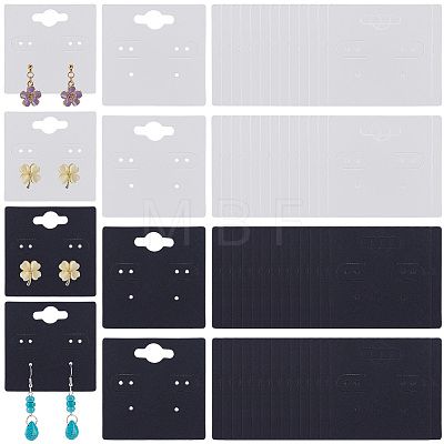 2 Bags 2 Colors Paper Earring Display Cards CDIS-CN0001-04-1