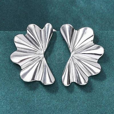 304 Stainless Steel Stud Earrings for Women EJEW-K306-10P-1