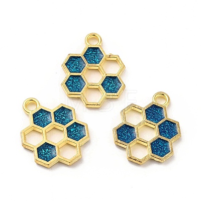 Alloy Enamel Pendants ENAM-J650-06G-06-1