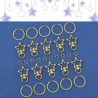 DIY Jewelry Making Findings Kits DIY-FS0008-12G-1