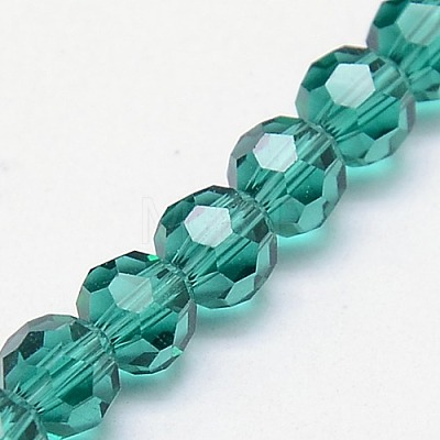 Glass Beads Strands EGLA-J042-8mm-13-1