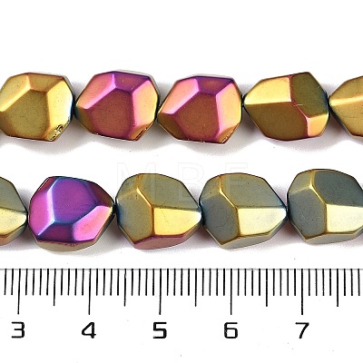 Electroplate Glass Beads Strands EGLA-C009-01A-FP01-1