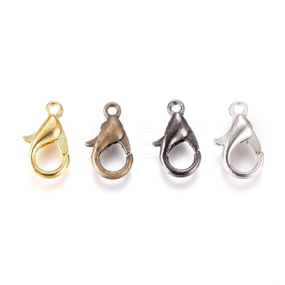 Zinc Alloy Lobster Claw Clasps X-E102-M-1