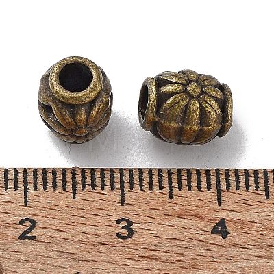 Tibetan Style Alloy Beads FIND-A035-16AB-1