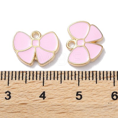 Alloy Enamel Pendants ENAM-O001-10G-G-1