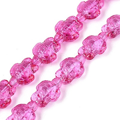 Transparent Glass Beads Strands DGLA-N021-02A-05-1