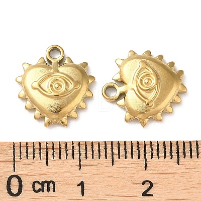 304 Stainless Steel Charms STAS-Q252-08G-1
