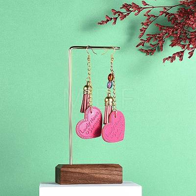 20Pcs 10 Colors Heart with Word Lovdy Home Sweet Love PU Leather Pendants FIND-SZ0001-66-1