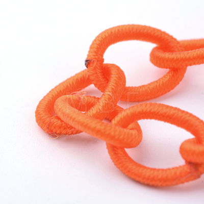 Handmade Nylon Cable Chains Loop NWIR-R034-04-1