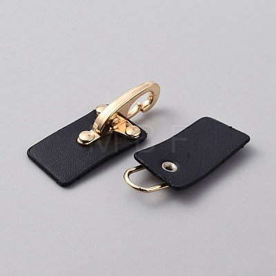 Imitation Leather Toggle Buckle FIND-WH0137-27-1
